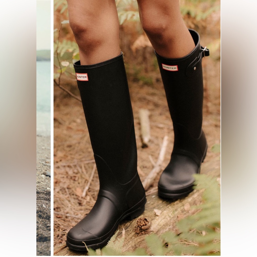 HUNTER Original Tall Rain’Boots - size 8